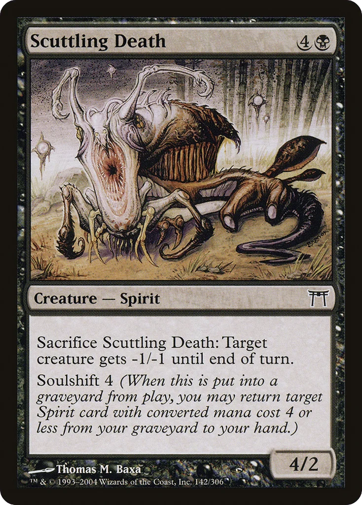 Scuttling Death · Champions of Kamigawa
