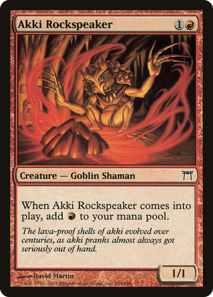Akki Rockspeaker · Champions of Kamigawa