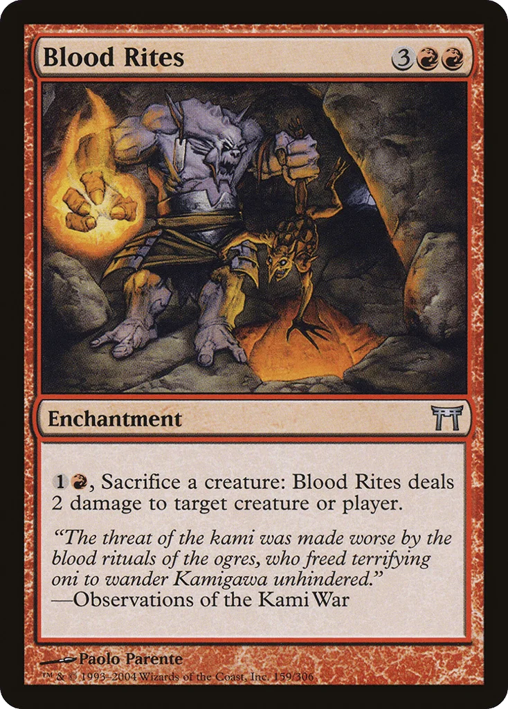 Blood Rites · Champions of Kamigawa
