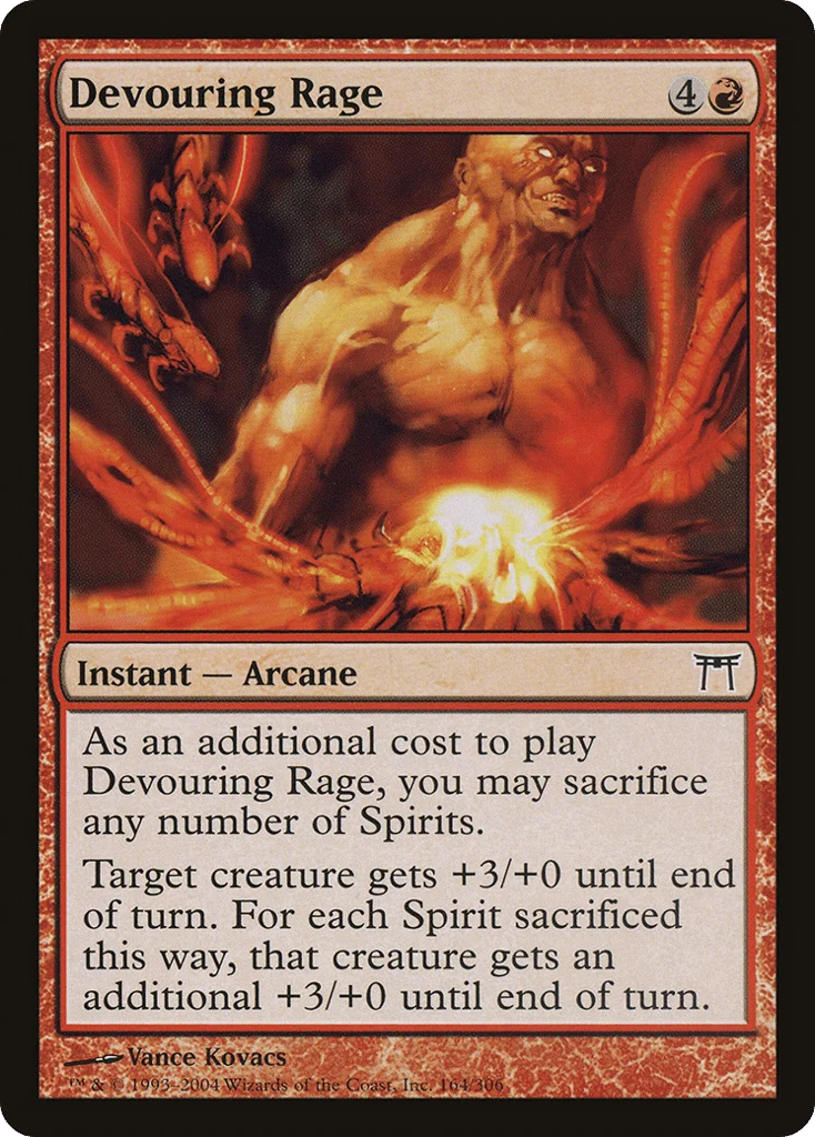 Devouring Rage · Champions of Kamigawa