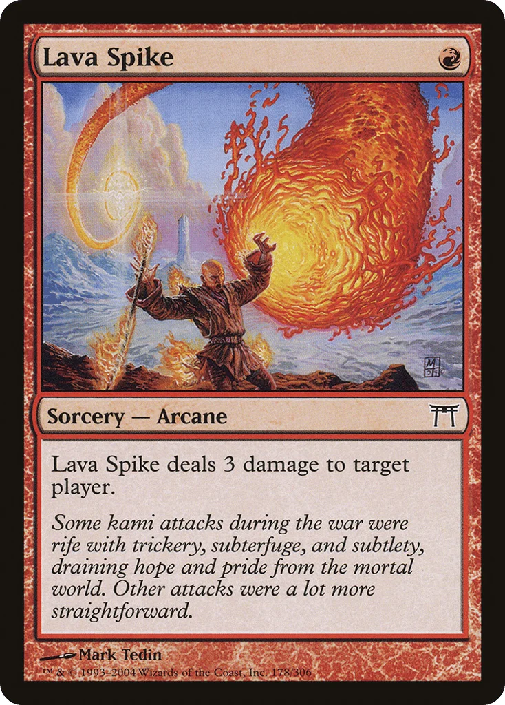 Lava Spike · Champions of Kamigawa