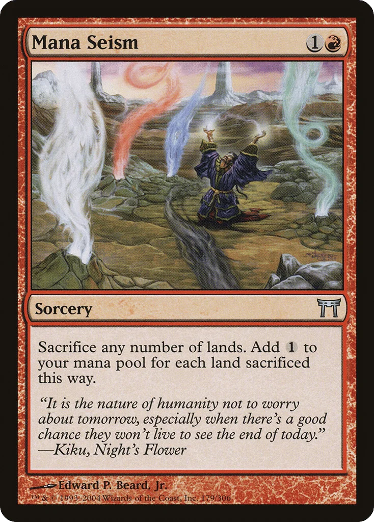 Mana Seism · Champions of Kamigawa