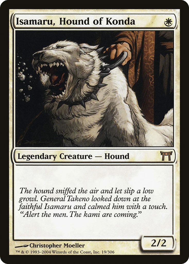 Isamaru, Hound of Konda · Champions of Kamigawa