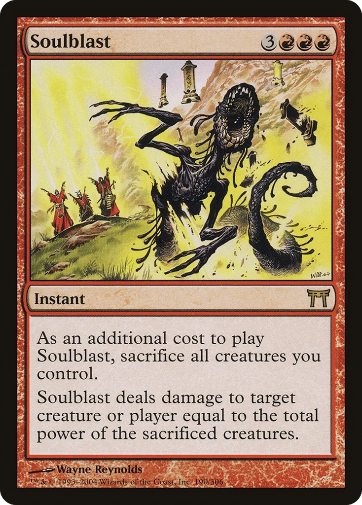 Soulblast · Champions of Kamigawa