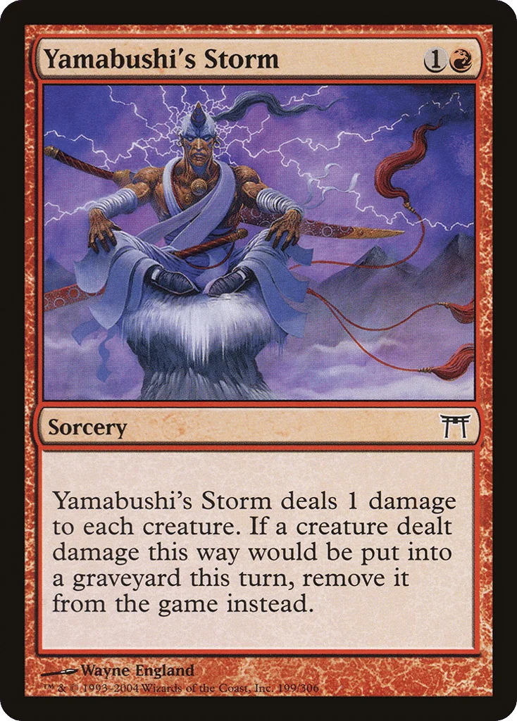 Yamabushi's Storm · Champions of Kamigawa