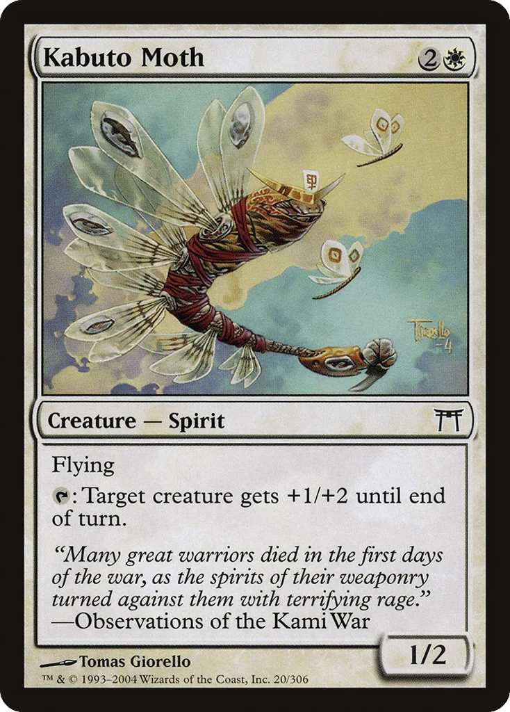 Kabuto Moth · Champions of Kamigawa