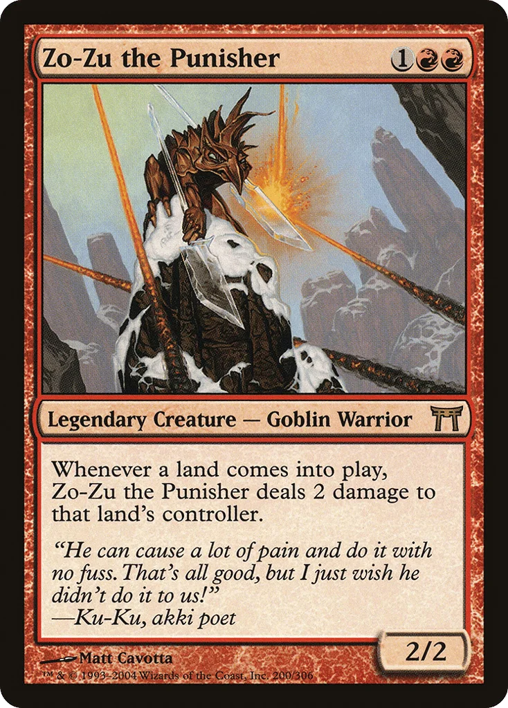Zo-Zu the Punisher · Champions of Kamigawa
