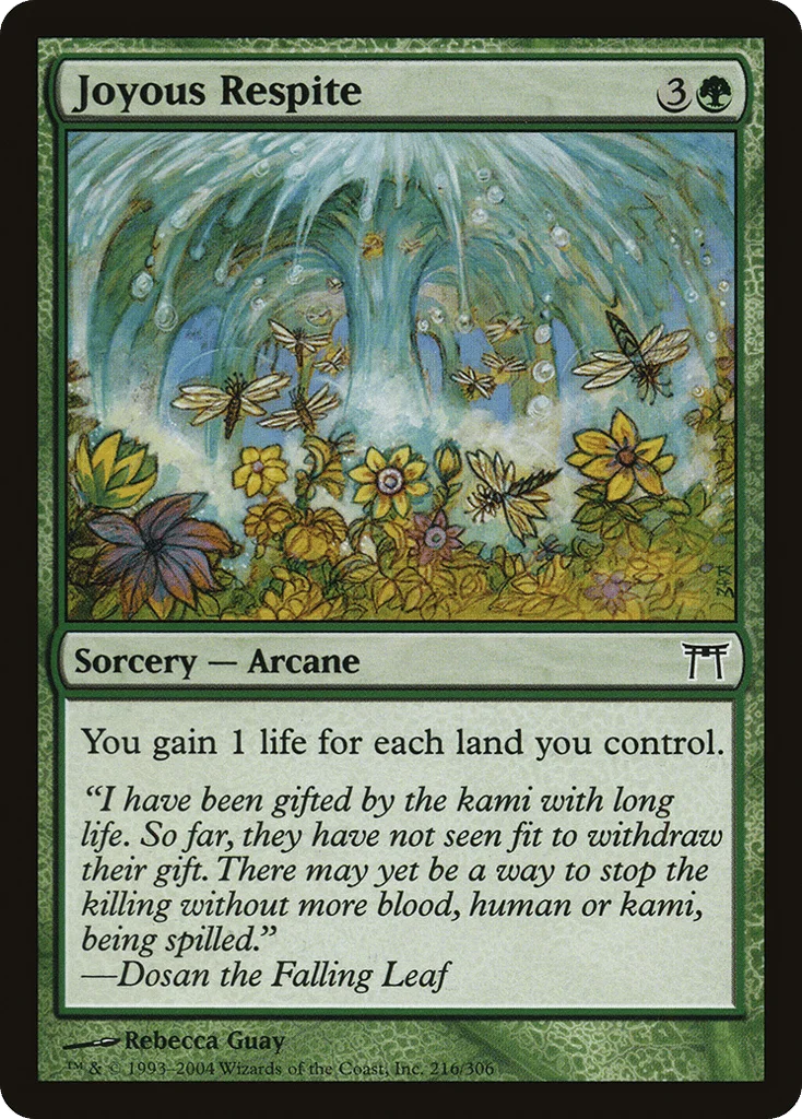 Joyous Respite · Champions of Kamigawa