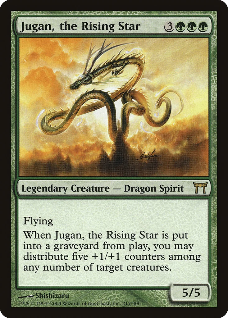 Jugan, the Rising Star · Champions of Kamigawa