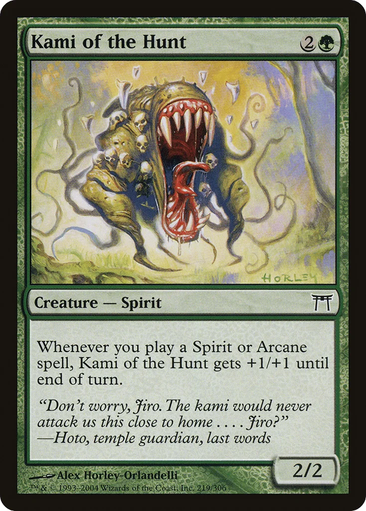 Kami of the Hunt · Champions of Kamigawa