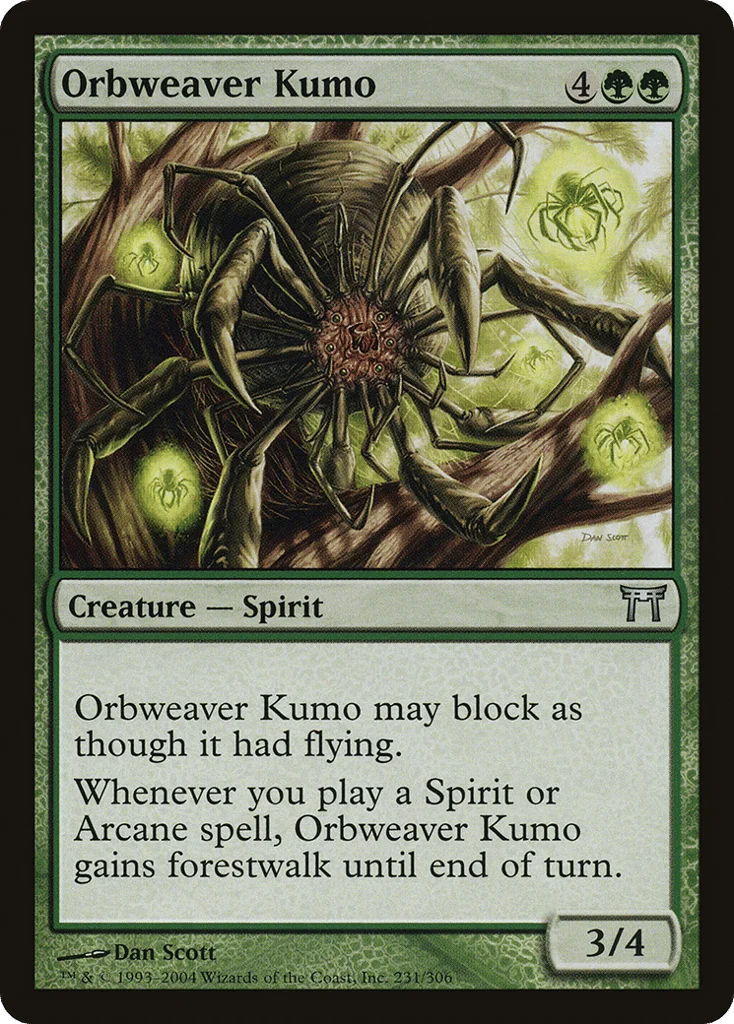 Orbweaver Kumo · Champions of Kamigawa