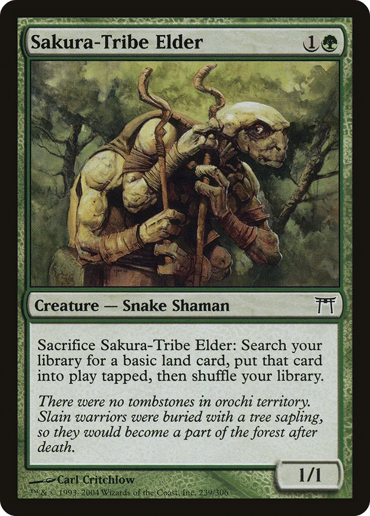 Sakura-Tribe Elder · Champions of Kamigawa