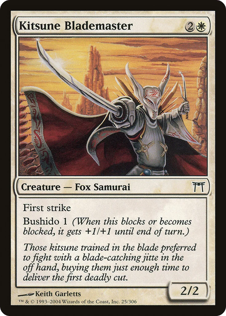 Kitsune Blademaster · Champions of Kamigawa