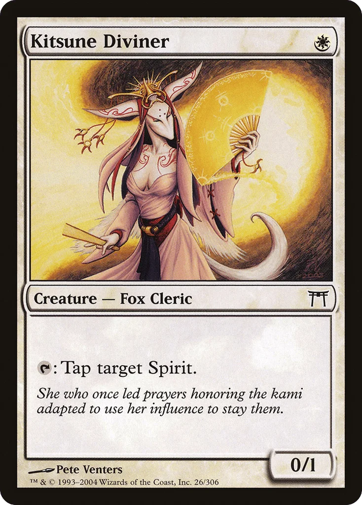 Kitsune Diviner · Champions of Kamigawa