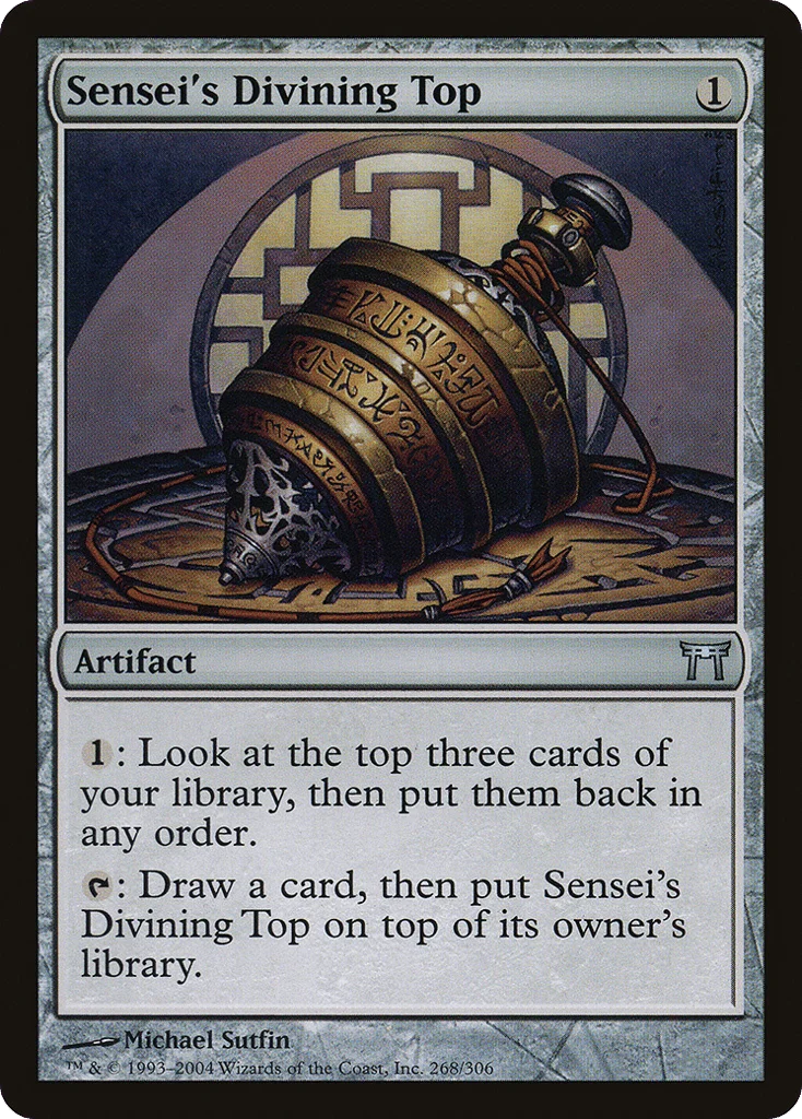 Sensei's Divining Top · Champions of Kamigawa
