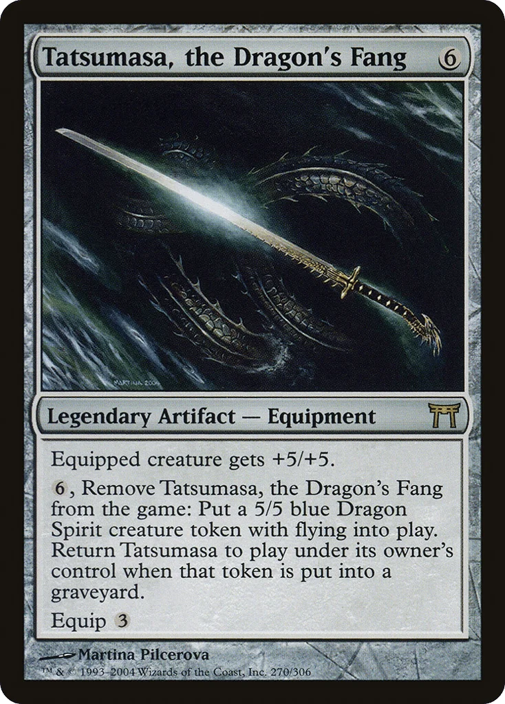 Tatsumasa, the Dragon's Fang · Champions of Kamigawa
