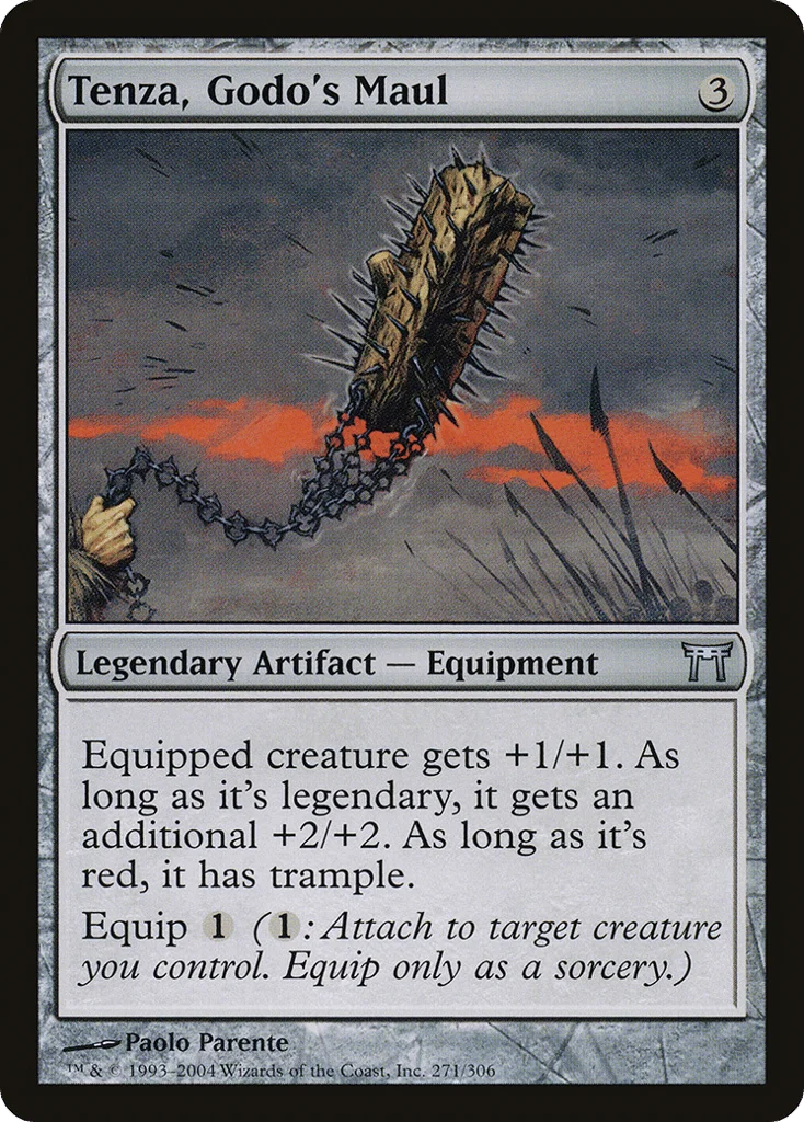 Tenza, Godo's Maul · Champions of Kamigawa