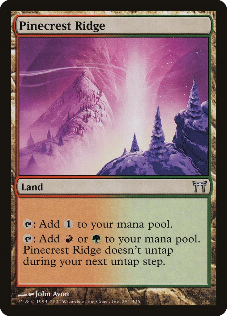 Pinecrest Ridge · Champions of Kamigawa