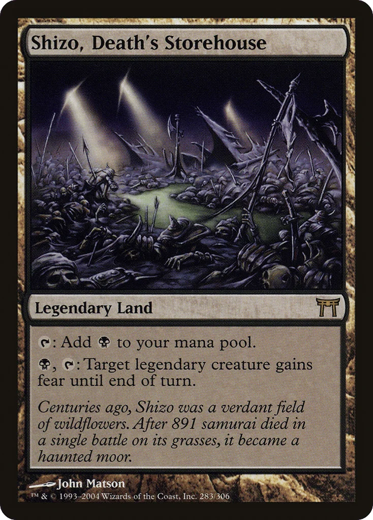 Shizo, Death's Storehouse · Champions of Kamigawa