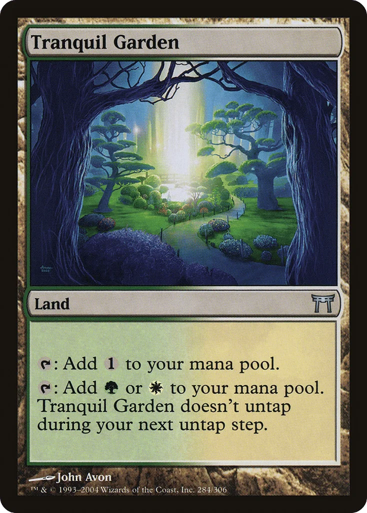 Tranquil Garden · Champions of Kamigawa
