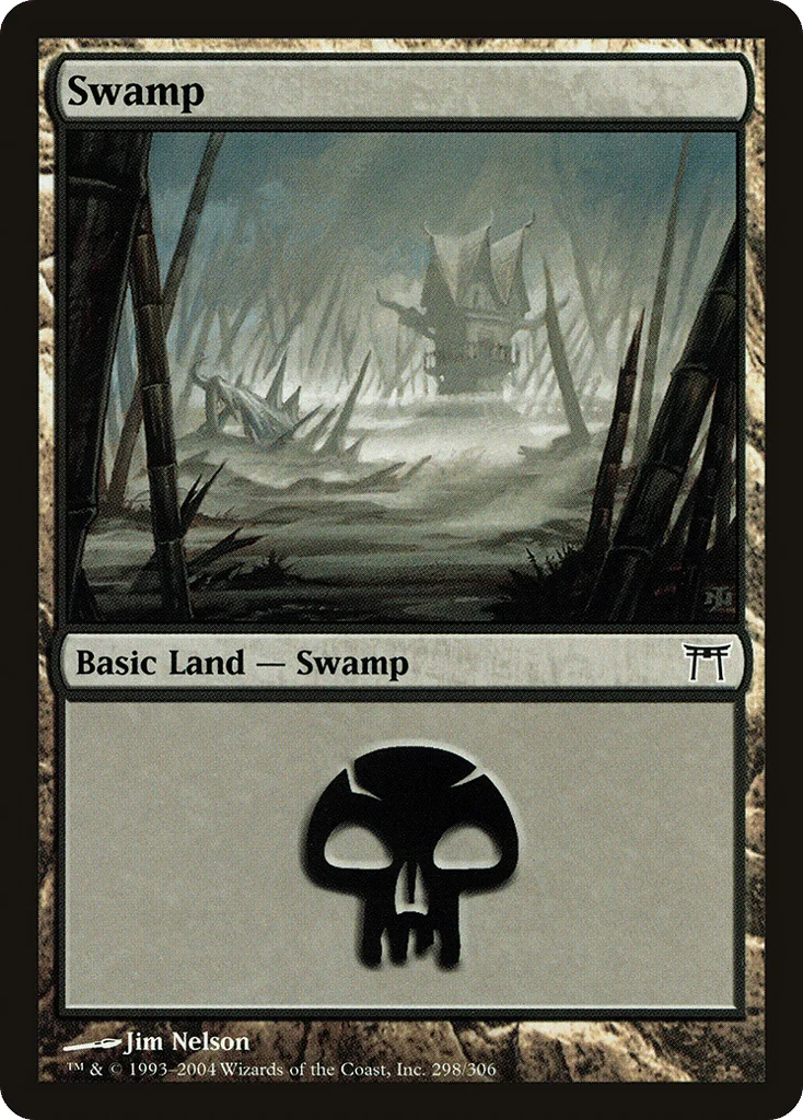 Swamp · Champions of Kamigawa