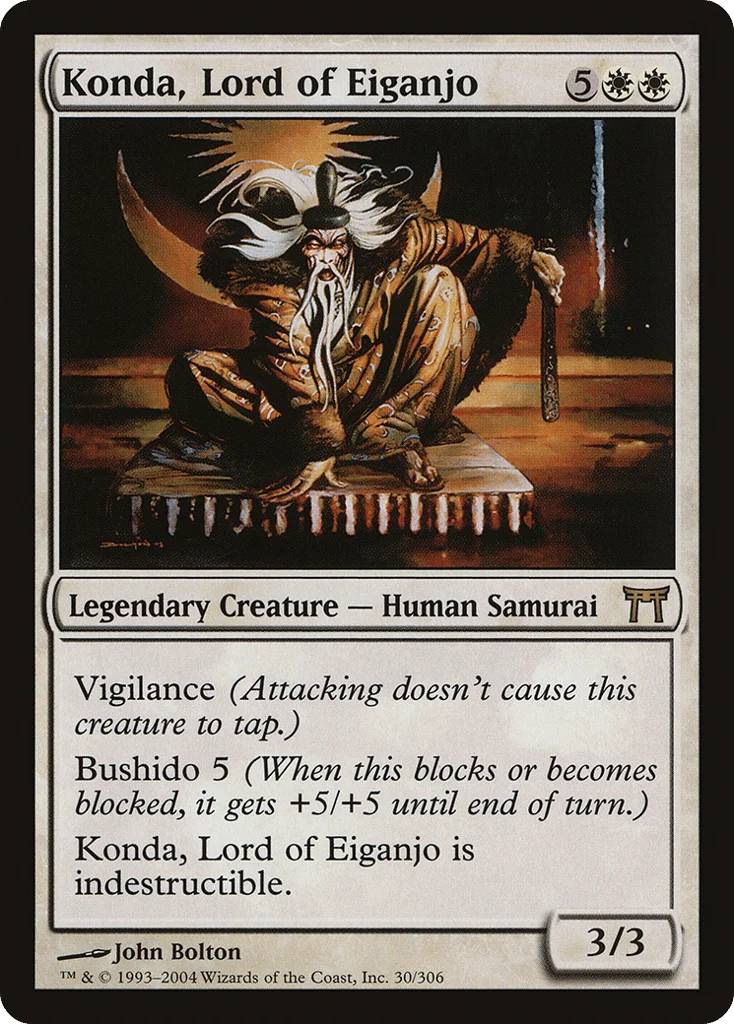 Konda, Lord of Eiganjo · Champions of Kamigawa
