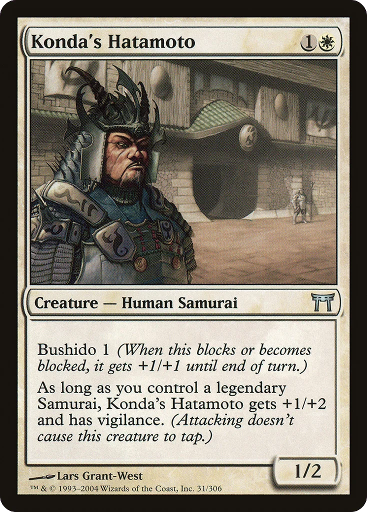 Konda's Hatamoto · Champions of Kamigawa
