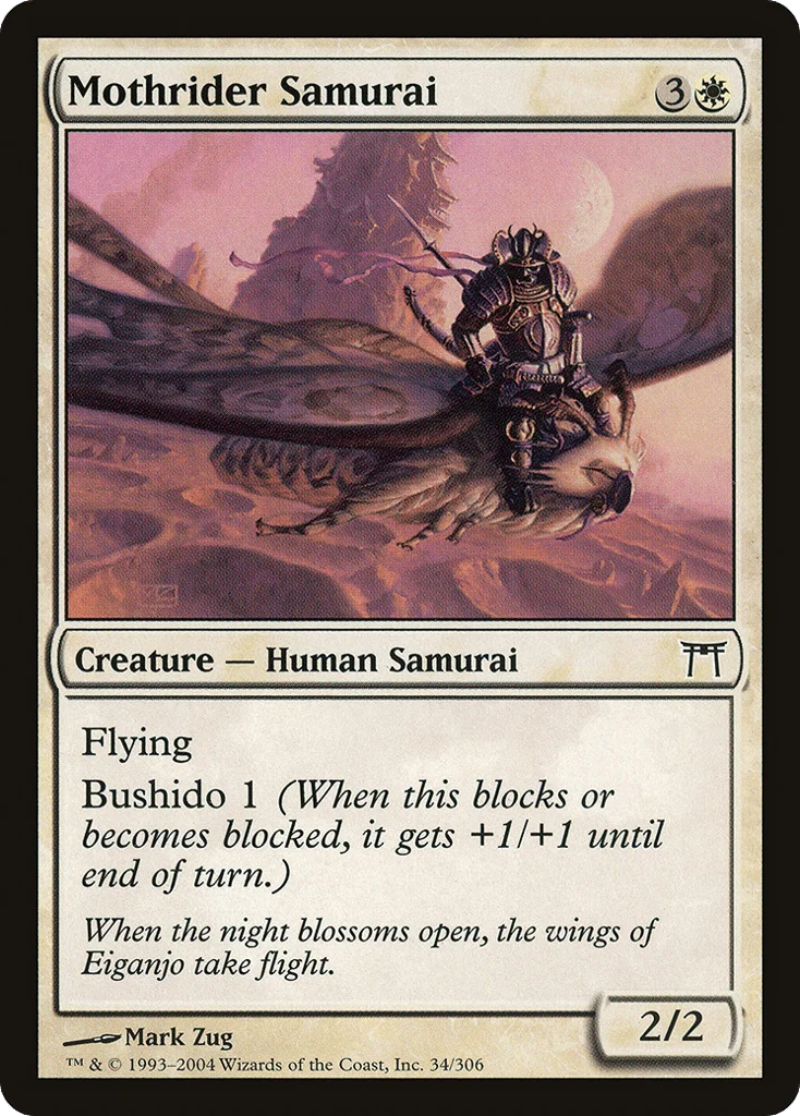 Mothrider Samurai · Champions of Kamigawa