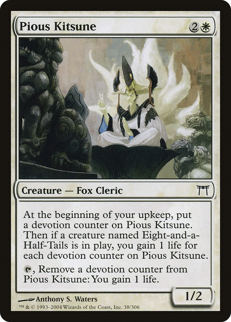 Pious Kitsune · Champions of Kamigawa
