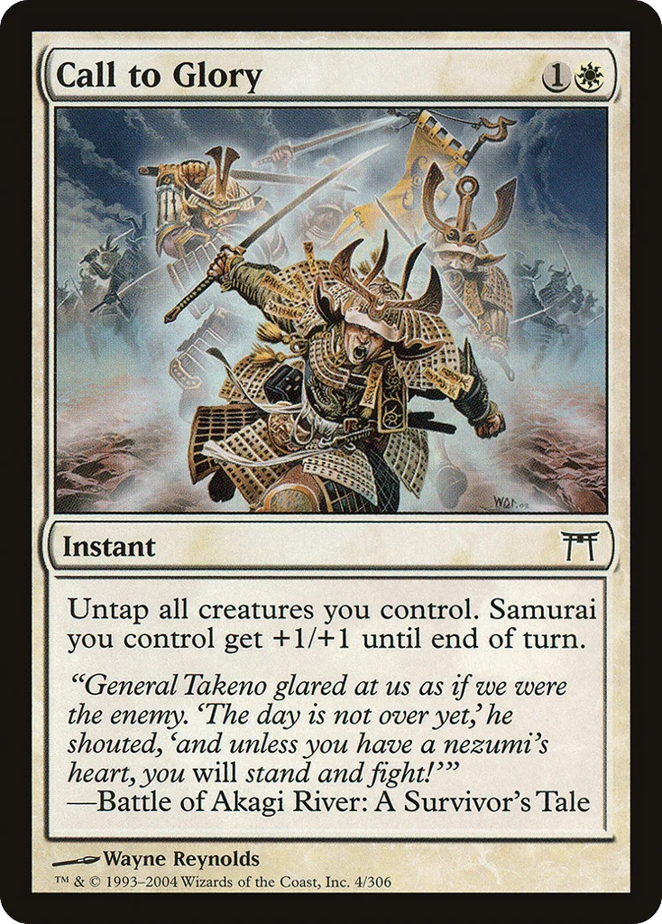 Call to Glory · Champions of Kamigawa