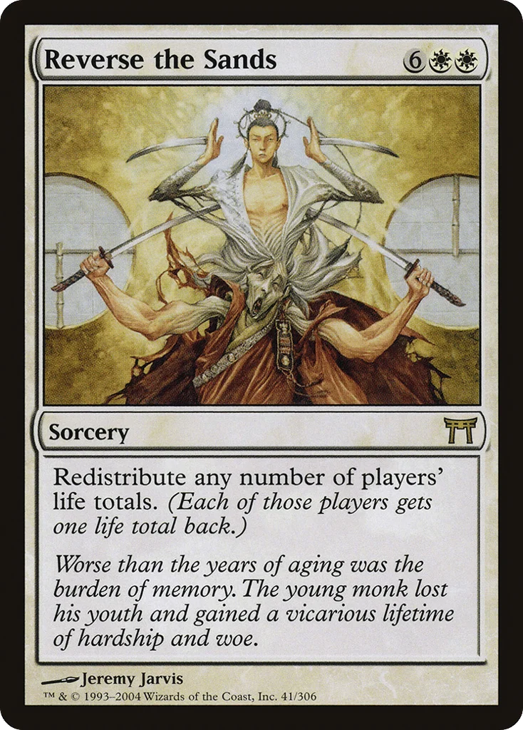 Reverse the Sands · Champions of Kamigawa
