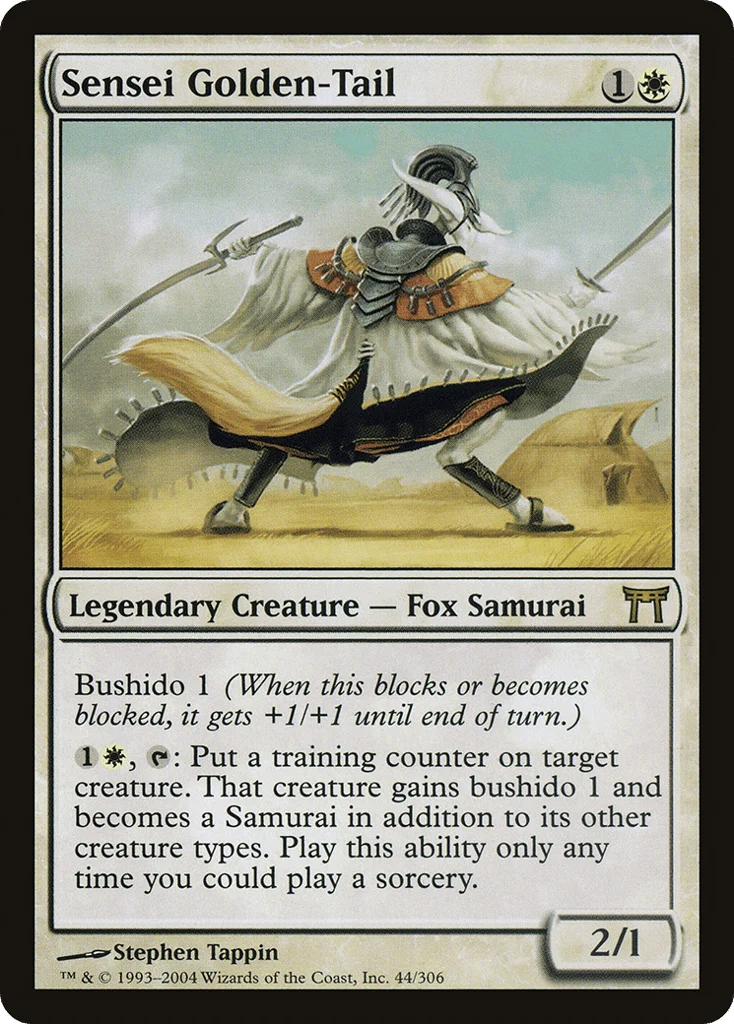 Sensei Golden-Tail · Champions of Kamigawa
