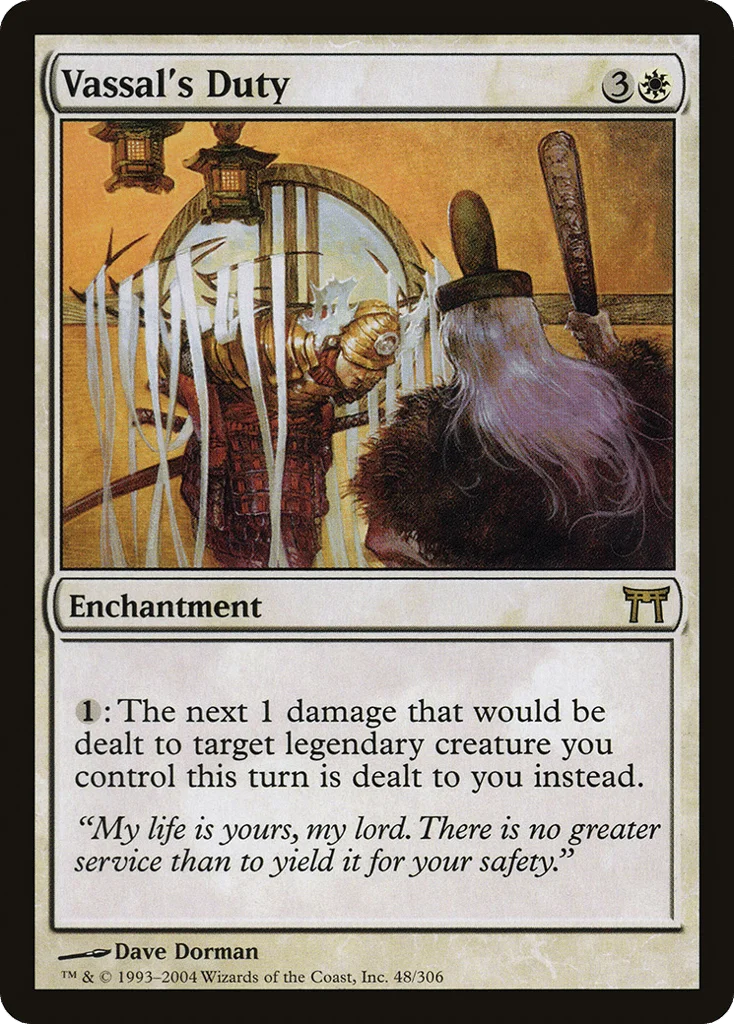 Vassal's Duty · Champions of Kamigawa