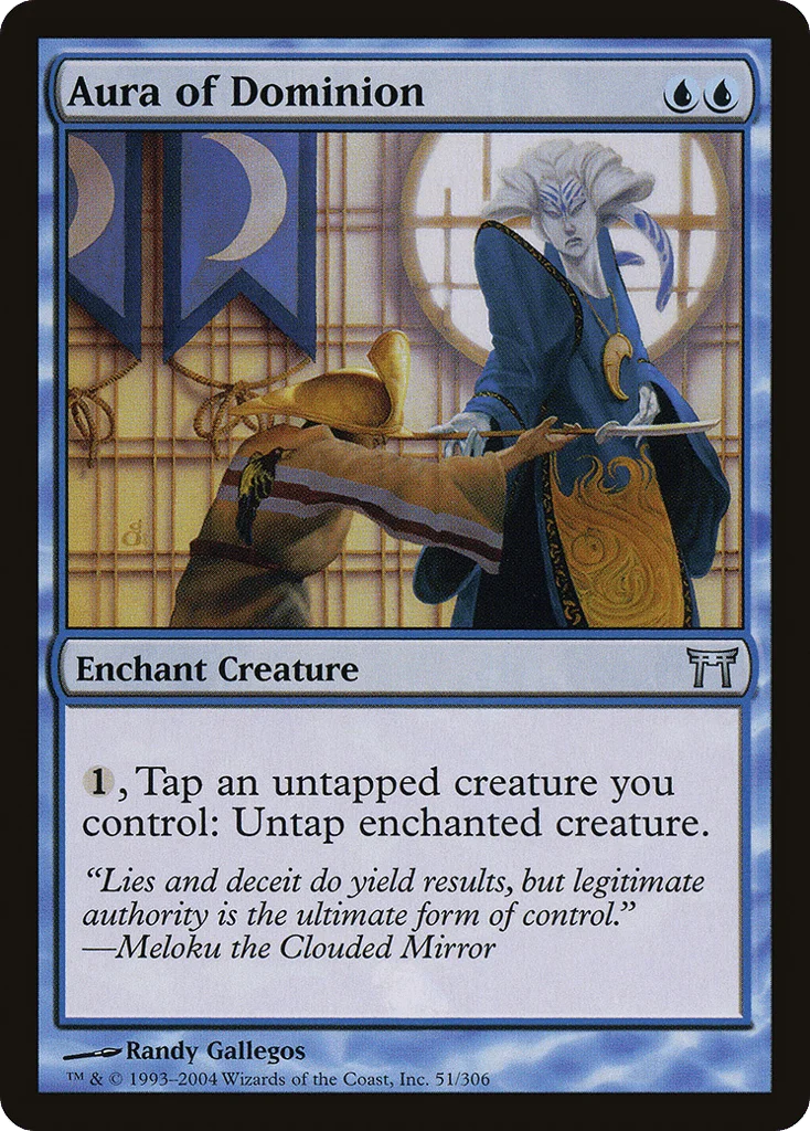 Aura of Dominion · Champions of Kamigawa