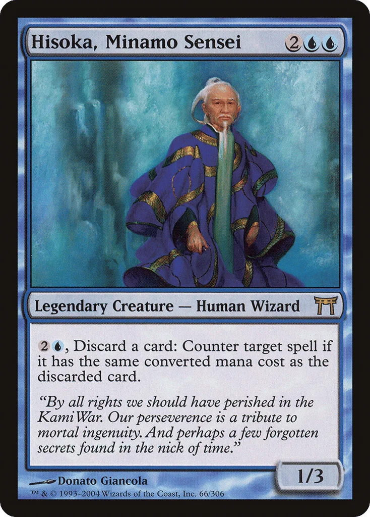 Hisoka, Minamo Sensei · Champions of Kamigawa