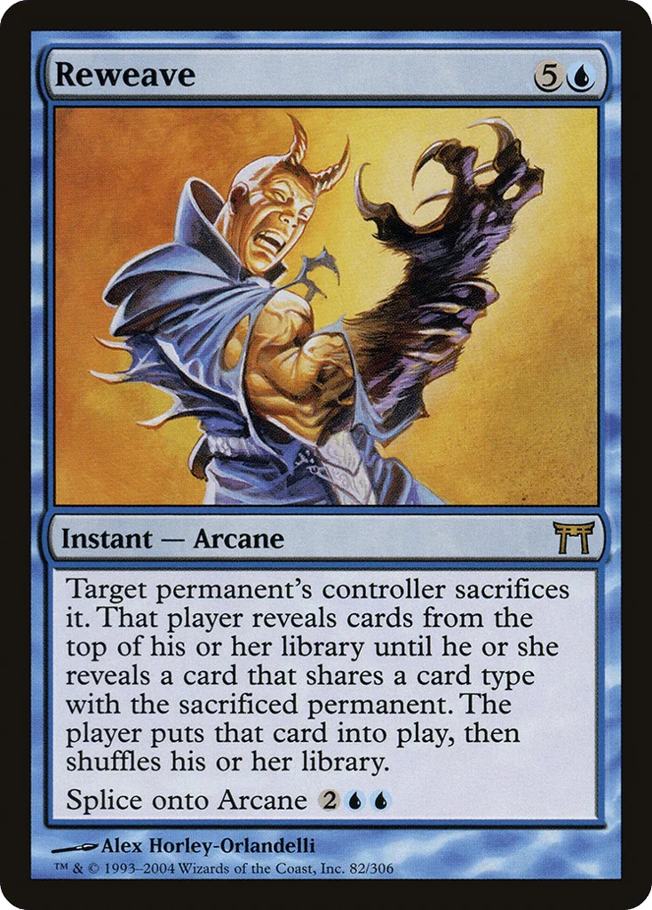 Reweave · Champions of Kamigawa