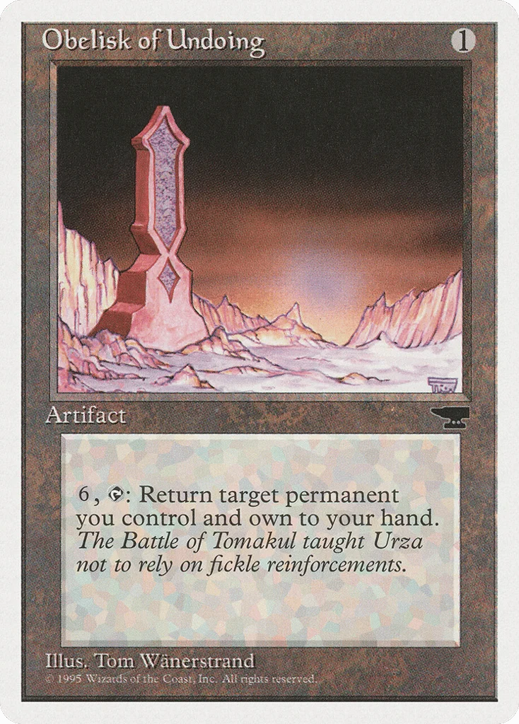 Obelisk of Undoing · Chronicles