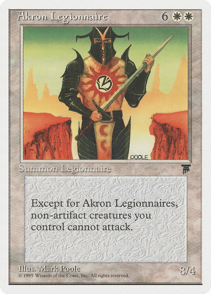 Akron Legionnaire · Chronicles