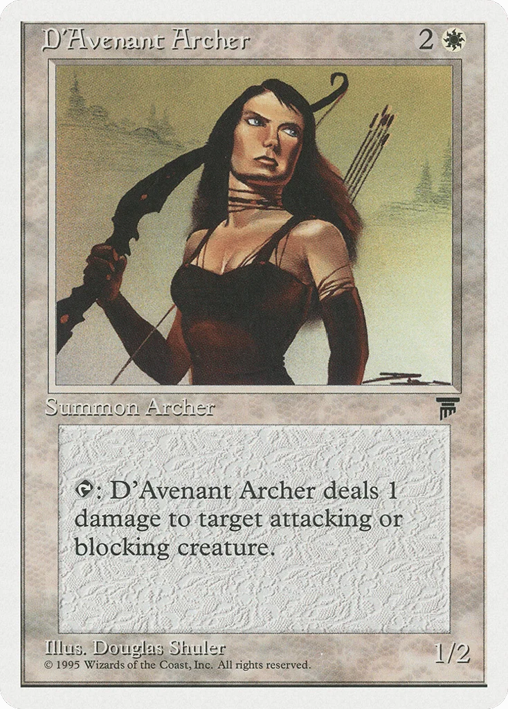 D'Avenant Archer · Chronicles