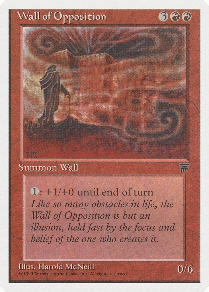 Wall of Opposition · Chronicles