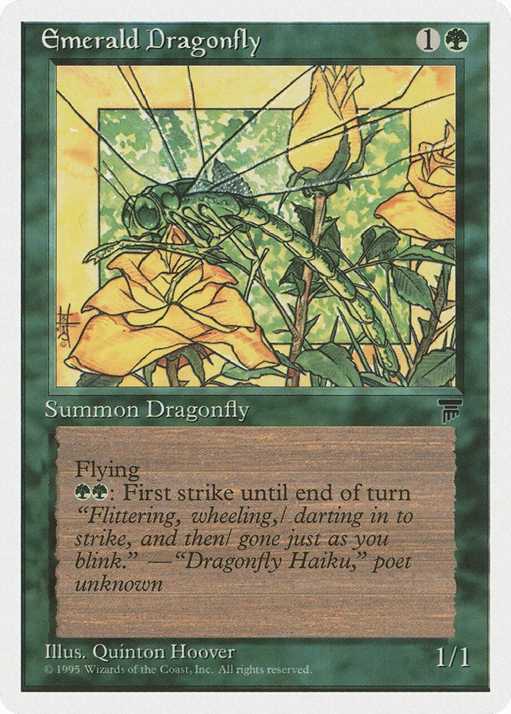 Emerald Dragonfly · Chronicles