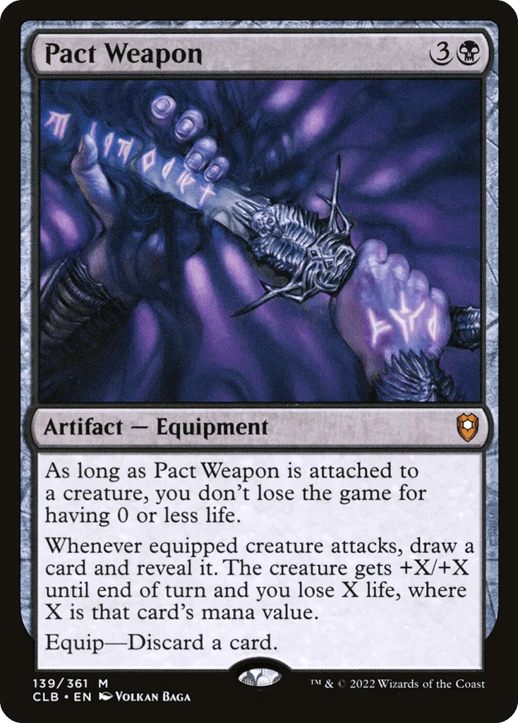 Pact Weapon · Commander Legends: Battle for Baldur's Gate