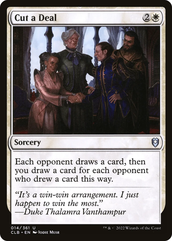 Cut a Deal · Commander Legends: Battle for Baldur's Gate