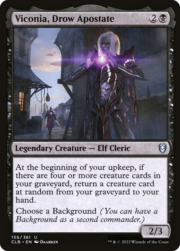 Viconia, Drow Apostate · Commander Legends: Battle for Baldur's Gate