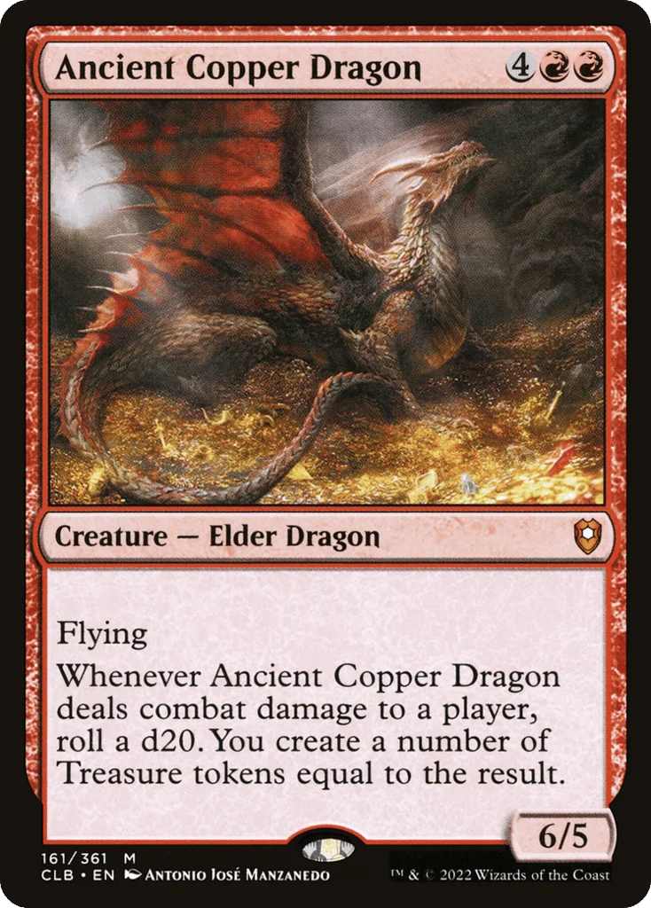 Ancient Copper Dragon · Commander Legends: Battle for Baldur's Gate