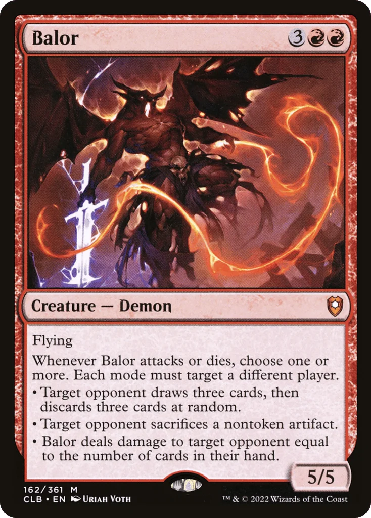 Balor · Commander Legends: Battle for Baldur's Gate