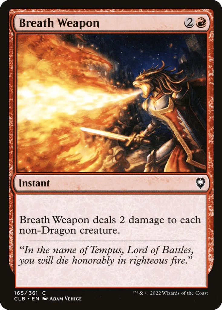 Breath Weapon · Commander Legends: Battle for Baldur's Gate