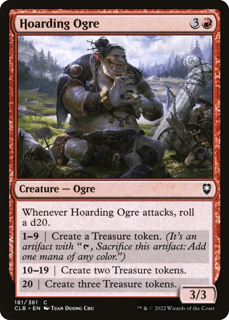 Hoarding Ogre · Commander Legends: Battle for Baldur's Gate