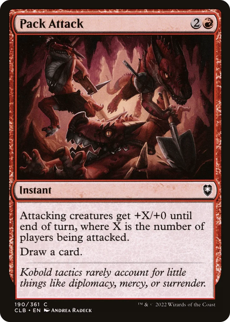 Pack Attack · Commander Legends: Battle for Baldur's Gate