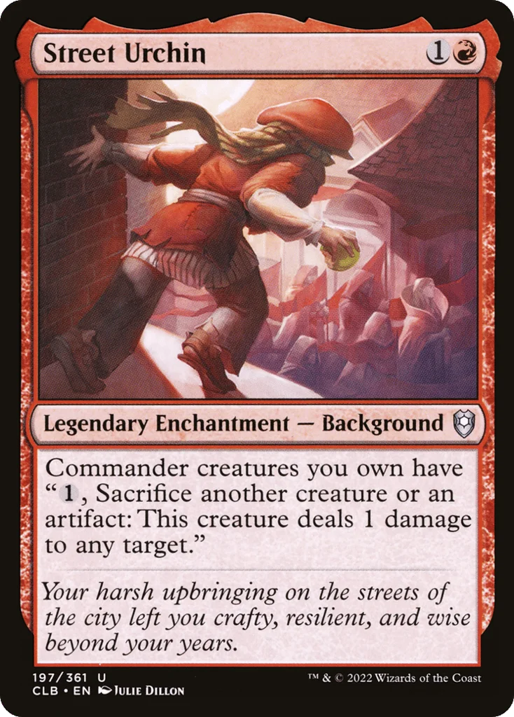 Street Urchin · Commander Legends: Battle for Baldur's Gate